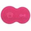 Kutya -macska Etető szőnyeg pink-3