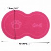 Kutya -macska Etető szőnyeg pink-5